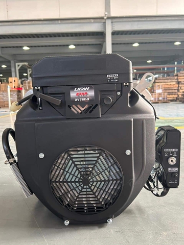 Động cơ Xăng LiFan 2V78F-3 24HP - Có đề nổ lắp máy xoa đôi, máy cắt bê tông