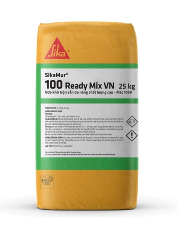 Sikamur 100 Redy Mix VN - Vưa khô mác 100