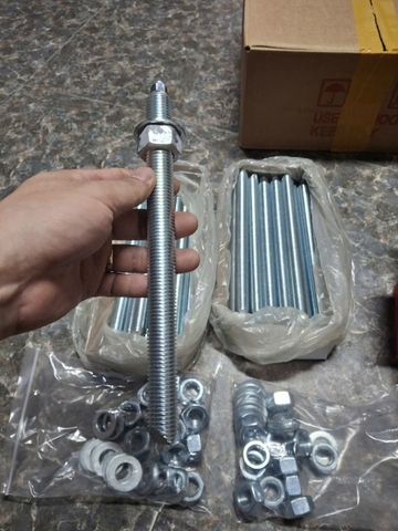 HILTI HAS-U M20x260 5.8 - Thanh Ren, Bu Lông Hoá Chất