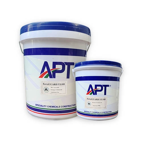 Keraguard VL100 - Bộ 22Kg - Sơn phủ Epoxy hệ lăn kháng hoá chất