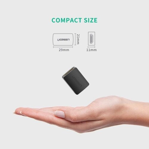 Đầu nối HDMI 2 đầu cái Ugreen
