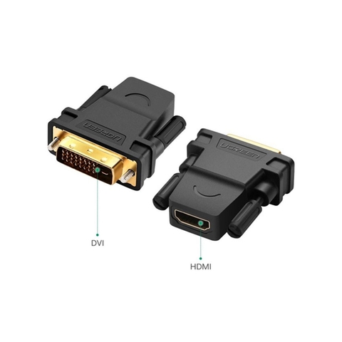 Đầu nối DVI 24+1 Sang HDMI Ugreen