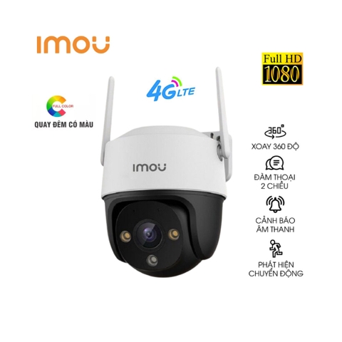 Camera IPC- S21FTP-IMOU 2M xoay 360 , 4G, Đàm thoại 2 chiều