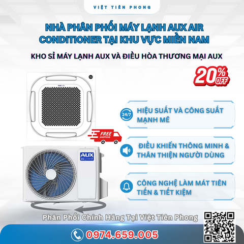Điều Hòa Thương Mại AUX – Giải Pháp Làm Mát Hiện Đại, Tiết Kiệm Năng Lượng
