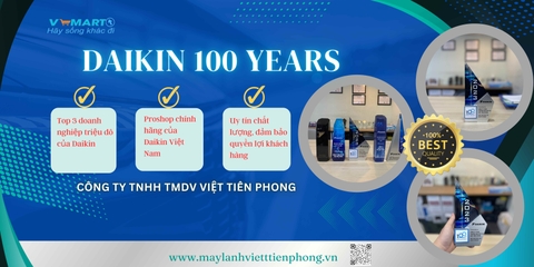 Đại Kỷ Nguyên: Daikin Kỷ Niệm 100 Năm Thành Lập