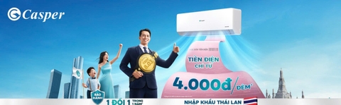 Top 6 Mẫu Máy Lạnh Treo Tường Casper 2025 – Chính Hãng Tại Việt Tiên Phong
