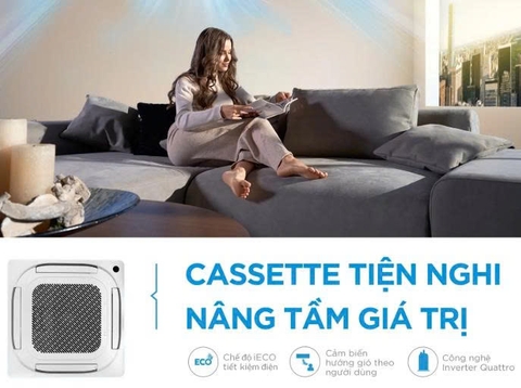 Máy Lạnh Cassette Âm Trần – Giải Pháp Làm Mát Đẳng Cấp Từ Việt Tiên Phong