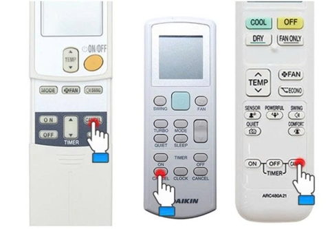 Hướng dẫn cách hẹn giờ tắt máy lạnh Daikin đơn giản