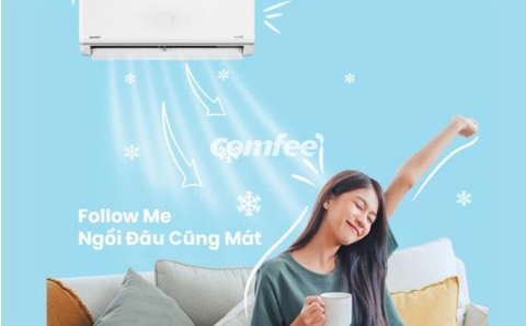 Cảm biến vị trí - tính năng mới gây bão của máy lạnh Comfee
