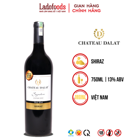 Chateau Dalat Signature Shiraz 750ML