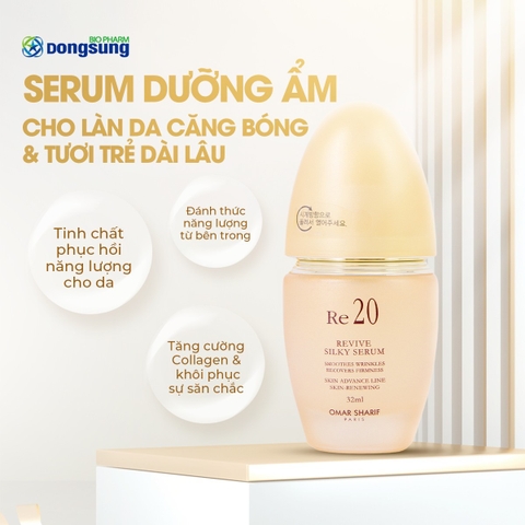 SERUM DƯỠNG ẨM CHO LÀN DA CĂNG BÓNG NGẬM NƯỚC VÀ TƯƠI TRẺ DÀI LÂU