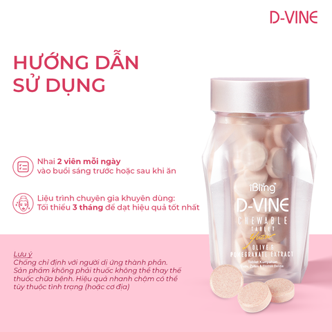 HƯỚNG DẪN SỬ DỤNG COLLAGEN D-VINE HIỆU QUẢ NHẤT