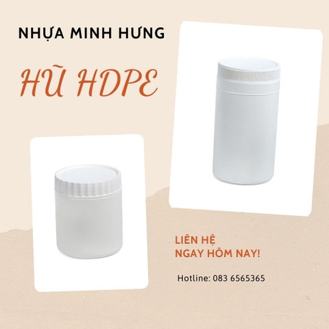 Tại sao nên chọn Hũ Nhựa HDPE