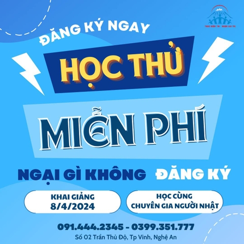 ‼️ HỌC THỬ MIỄN PHÍ - NGẠI GÌ KHÔNG ĐĂNG KÝ ‼️