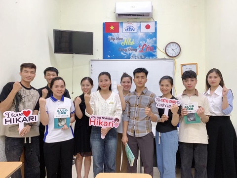 HIKARI KHAI GIẢNG LỚP N4S081 - CAM KẾT ĐỖ BẰNG VĂN BẢN