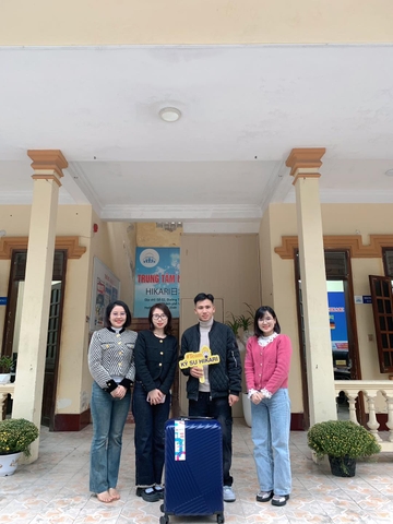 HIKARI HƯỚNG DẪN TIỀN XUẤT CẢNH VÀ TRAO QUÀ KỸ SƯ