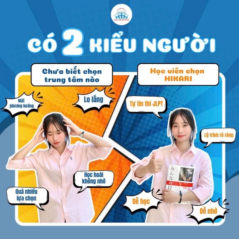 Có 2 kiểu người học tiếng Nhật
