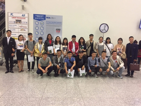 Lễ xuất cảnh học viên du học Nhật Bản kỳ tháng 4 năm 2019