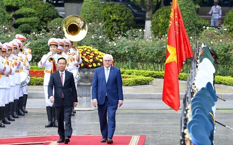 Tổng thống Đức và Phu nhân đến thăm Việt Nam, thúc đẩy quan hệ hợp tác hai bên