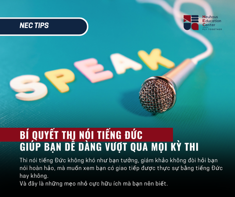 Kinh Nghiệm Thi Nói Tiếng Đức B1, B2: Hiểu Đúng, Luyện Đúng, Đỗ Dễ Hơn Bạn Nghĩ!