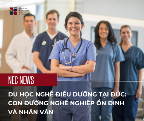 Du học nghề điều dưỡng tại Đức - Con đường nghề nghiệp ổn định và nhân văn