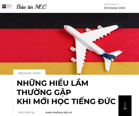 Những hiểu lầm thường gặp khi bắt đầu học tiếng Đức
