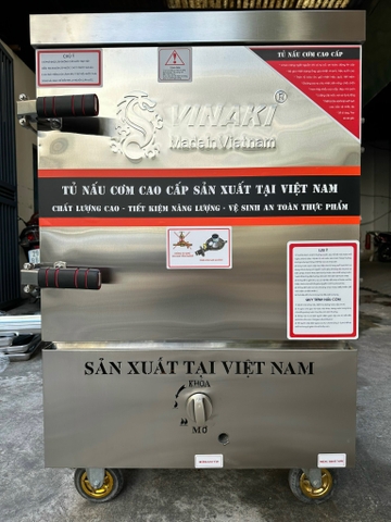Tủ nấu cơm gas 6 khay