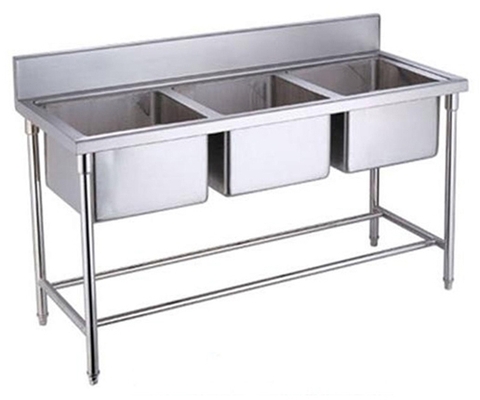 Chậu Rửa Inox 3 Hậu Chậu