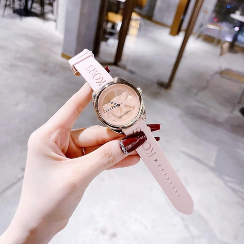 Michael Kors Janelle |Nữ Giới |Rose Gold |Dây Silicone Hồng |Máy Pin (Quartz) |Size 40mm