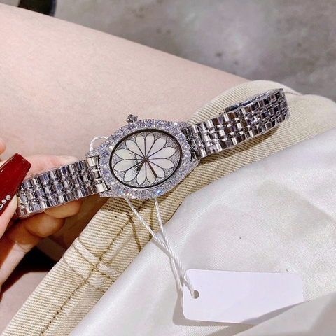 Chopard L'Heure Du Diamant |Nữ Giới |Đính Đá |Dây Kim Loại |Máy Pin (Quartz) |Size 32mm