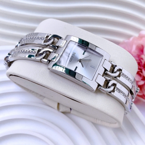 Guess Mod ID |Nữ Giới |6 Kim |Mặt Chữ Nhật |Dây Xích Silver |Máy Pin (Quartz) |Size 24mm