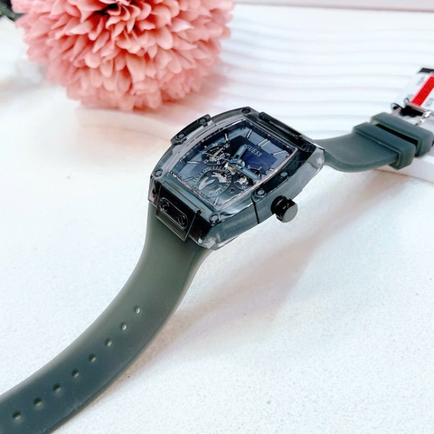 Guess Phoenix |Nam Giới |Chronograph |Dây Cao Su Xám |Máy Pin (Quartz) |Size 43x51mm