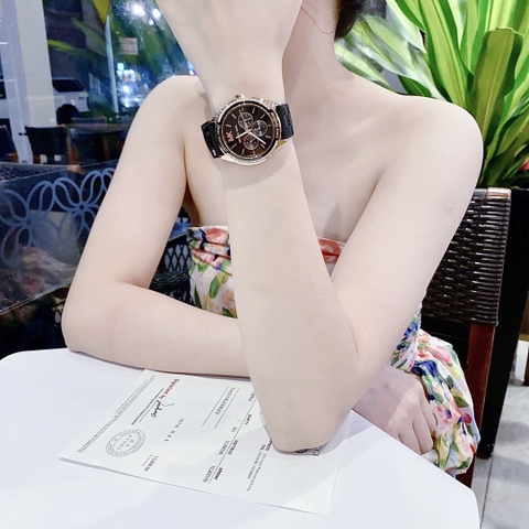 Michael Kors Jessa |Nữ Giới |Chronograph |Dây Silicone Đen |Máy Pin (Quartz) |Size 40mm