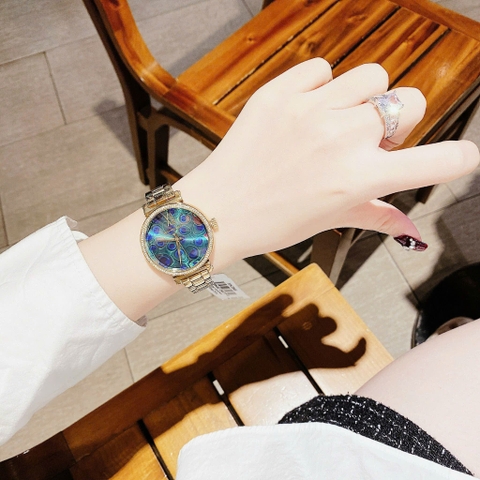 Michael Kors Sofie |Nữ Giới |Chim Công |Dây Kim Loại Vàng Gold |Máy Pin (Quartz) |Size 36mm