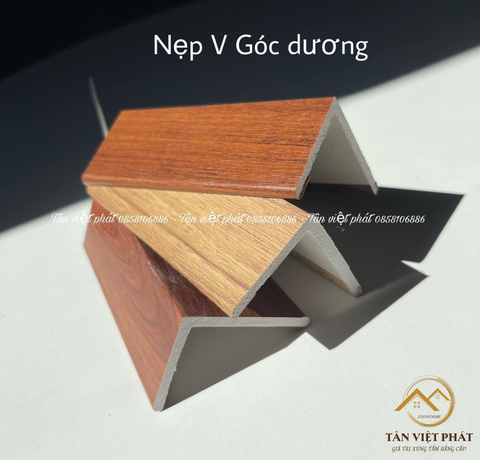 NẸP V góc dương (Lam sóng)