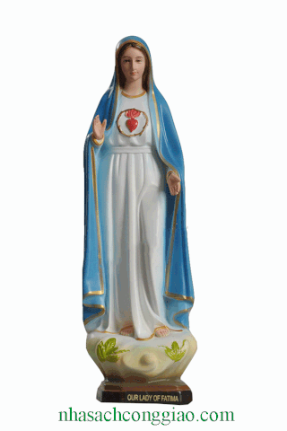 Tượng Đức Mẹ Fatima 30cm
