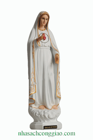 Tượng Đức Mẹ Fatima 40cm