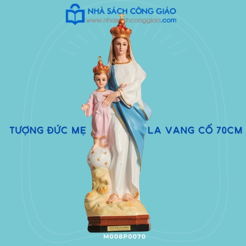 Tượng Đức Mẹ La Vang Cổ 70 cm