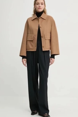 Áo khoác ALC nâu túi 2 bên