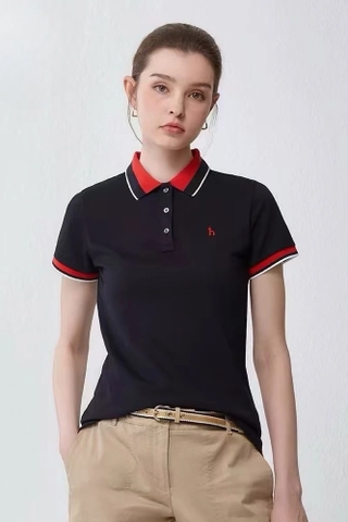 Áo polo HAZZY viền tay 2 màu