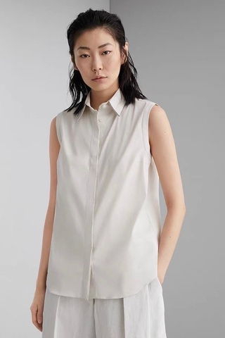 Áo sát nách BRUNELLO CUCINELLI đuôi tôm