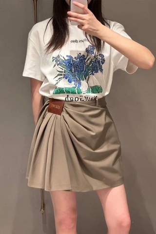 Tshirt LOEWE hoa xanh
