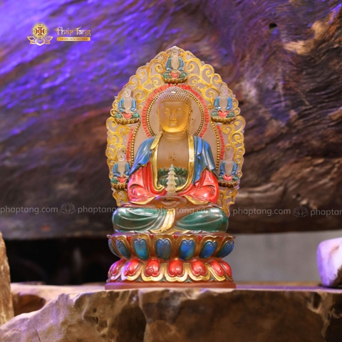 ĐỨC PHẬT DƯỢC SƯ LƯU LI XƯA 20CM