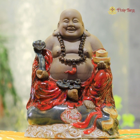 TÔN TƯỢNG ĐỨC PHẬT DI LẶC GỐM BÁT TRÀNG