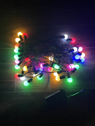 Đèn Led dây trang trí bóng tròn bi, led Cherry ball, nháy đủ màu, trang trí Noel, Tết Nguyên đán,...