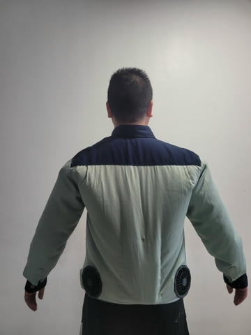 Áo quạt điều hòa có mũ (có thể tháo rời)