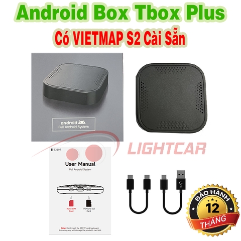 Android Box Tbox Plus , Có Sẵn Vietmap S2