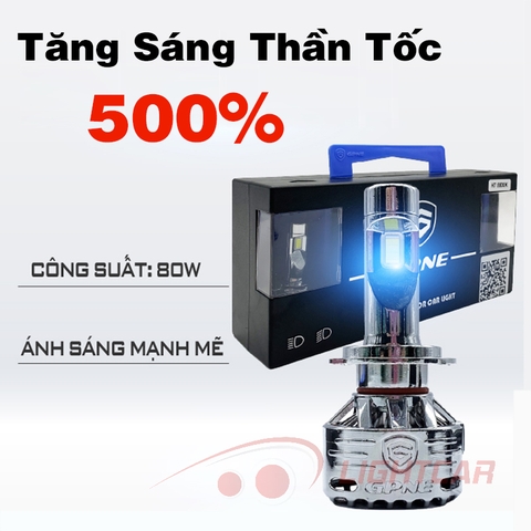 Bóng Đèn Led Tăng Sáng GPNE H7 - R6 80W Chính Hãng