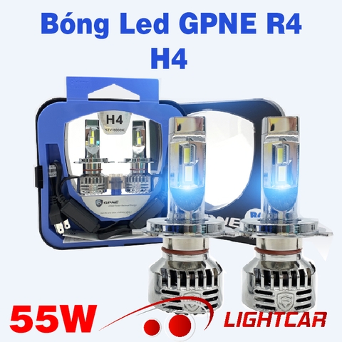 Bóng Led GPNE R4 55W Chân H4 Chính Hãng