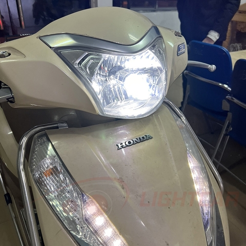 Đèn Pha Led Bi Cầu Mini T9 Cao Cấp H4 Bản 2024 Cho Ô Tô Xe Máy